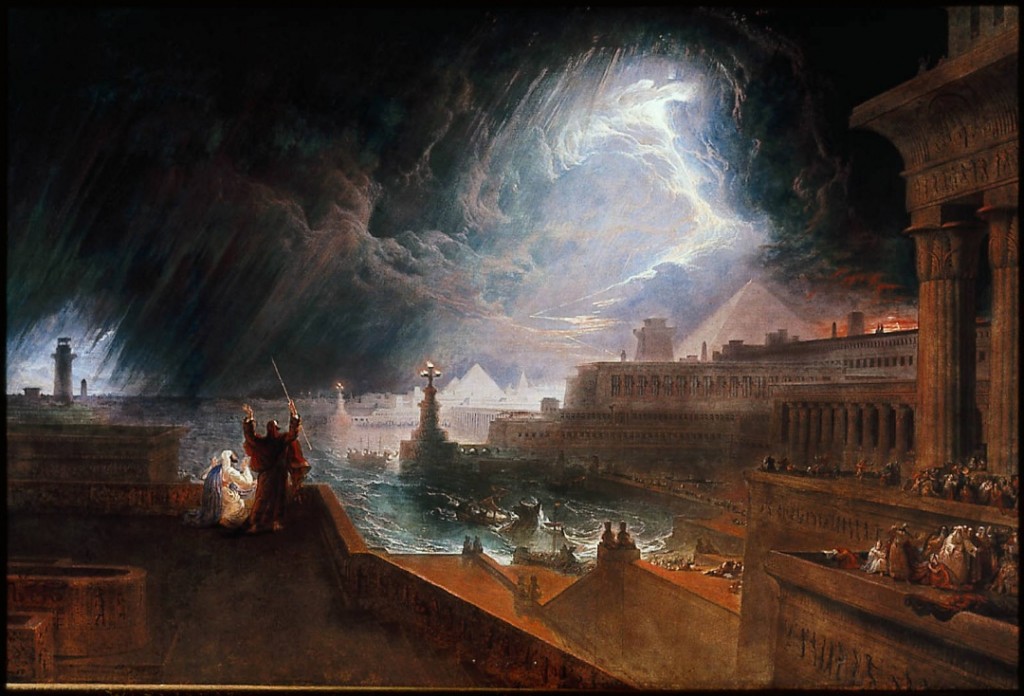 A simple reordering: reconciling the fifth and seventh plagues in